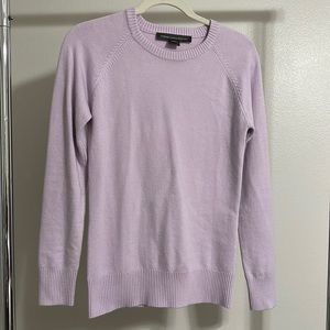 Lilac long sleeve very soft top from French connection
